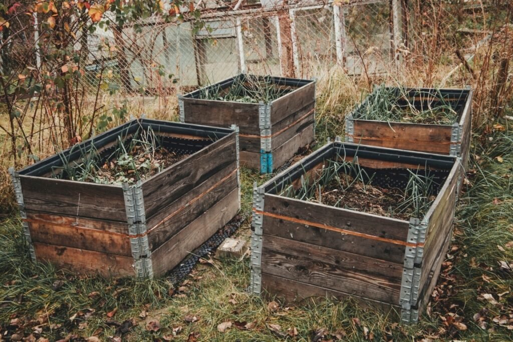 Raised Beds Made From Recycled Materials