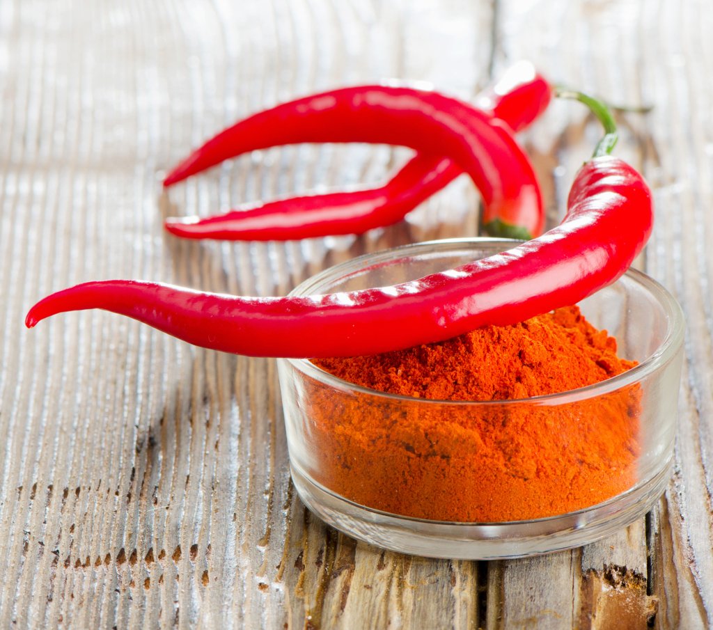 Cayenne pepper and water solution