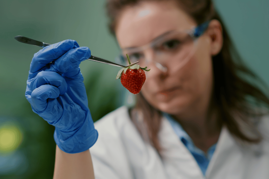 Preventing Blackness in Strawberries