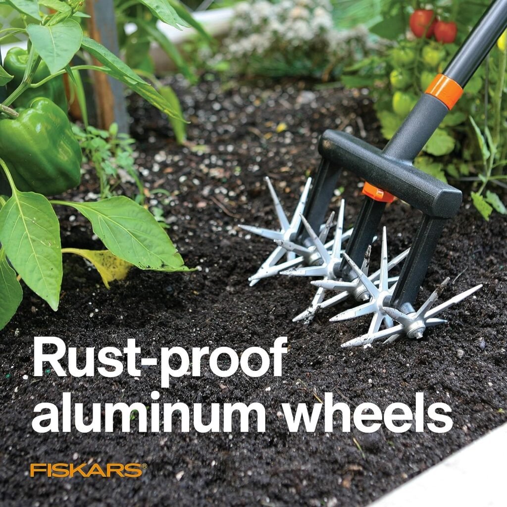 Fiskars Telescoping Rotary Cultivator