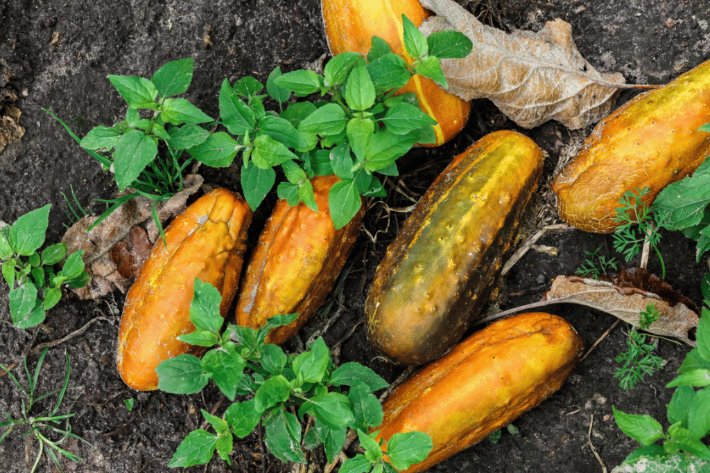 Yellow Cucumber Dieases